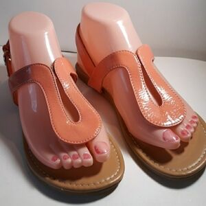 Bahama Bay 6 coral color sandals